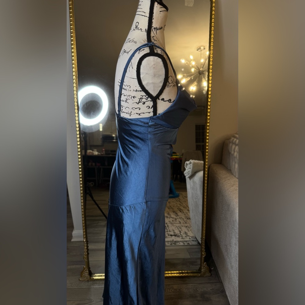 Hello Molly Midnight Blue Midi Dress - Picture 9 of 13